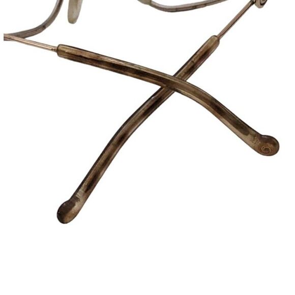 Christian Lacroix 7386 40 Silver‎ Metal Tortoise 57/14-125 Austria Frames Only - Picture 8 of 8